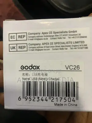 Original Godox V1 Battery Charger