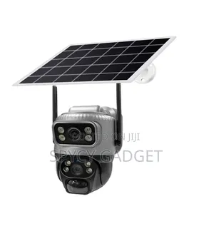 4g Dual Lens Solar V380 Security Camera