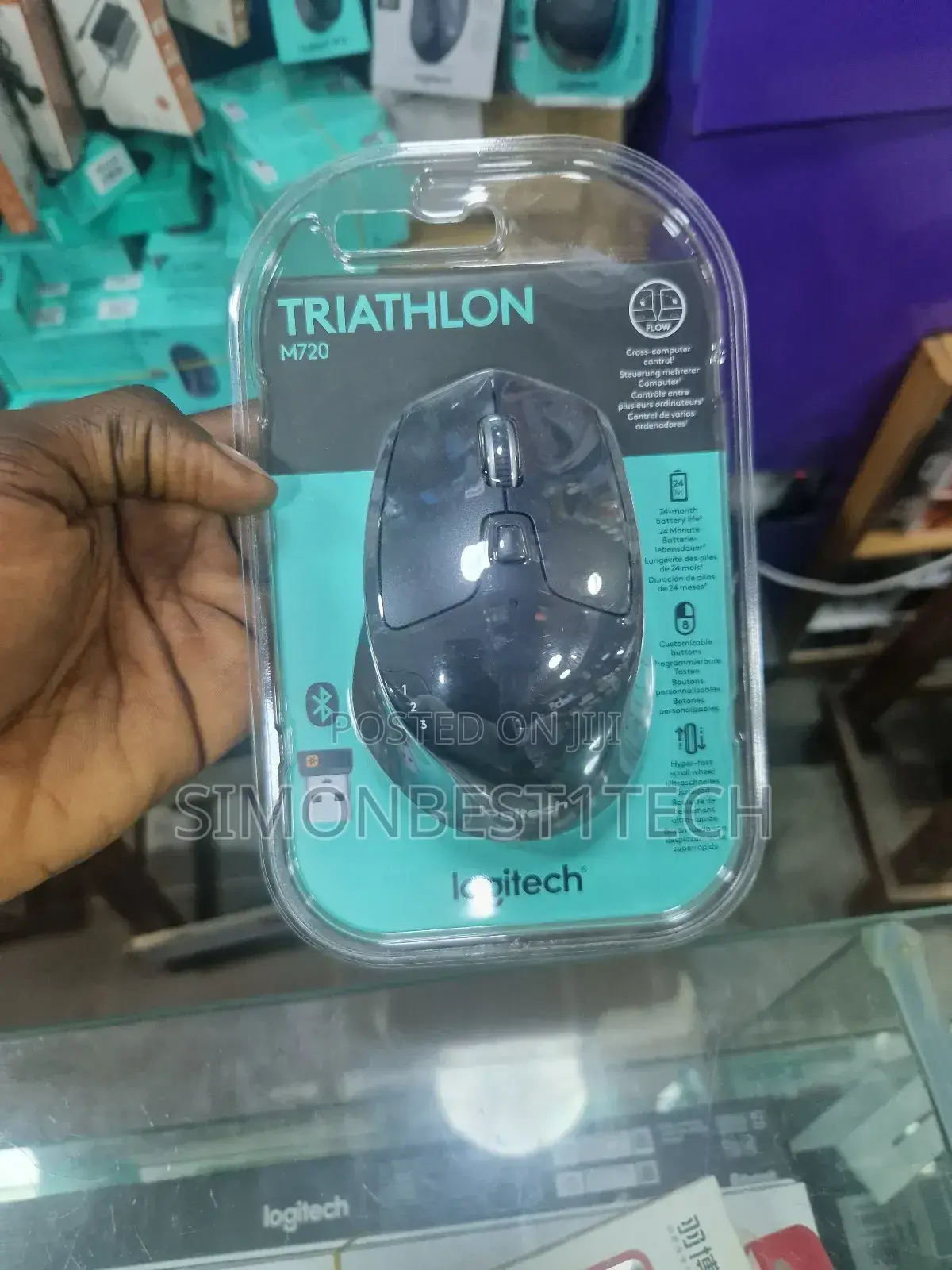 Triathlon Logitech M720 Mouse