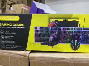 4 in 1 Gaming Combo Keyboard Mouse, and Headset