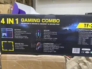 4 in 1 Gaming Combo Keyboard Mouse, and Headset