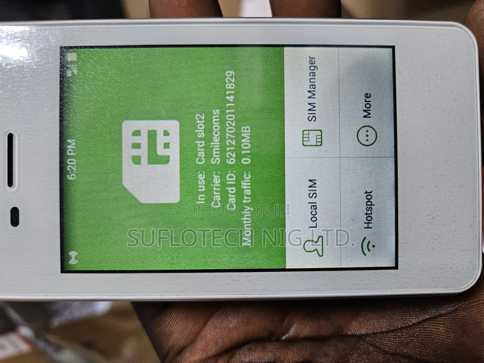 Universal Airtel E5577pro Cat6, 7200mah Touchscreen Mifi