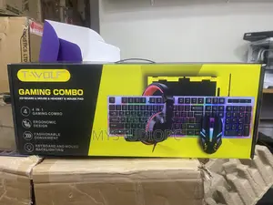 4 in 1 Gaming Combo Keyboard Mouse, and Headset
