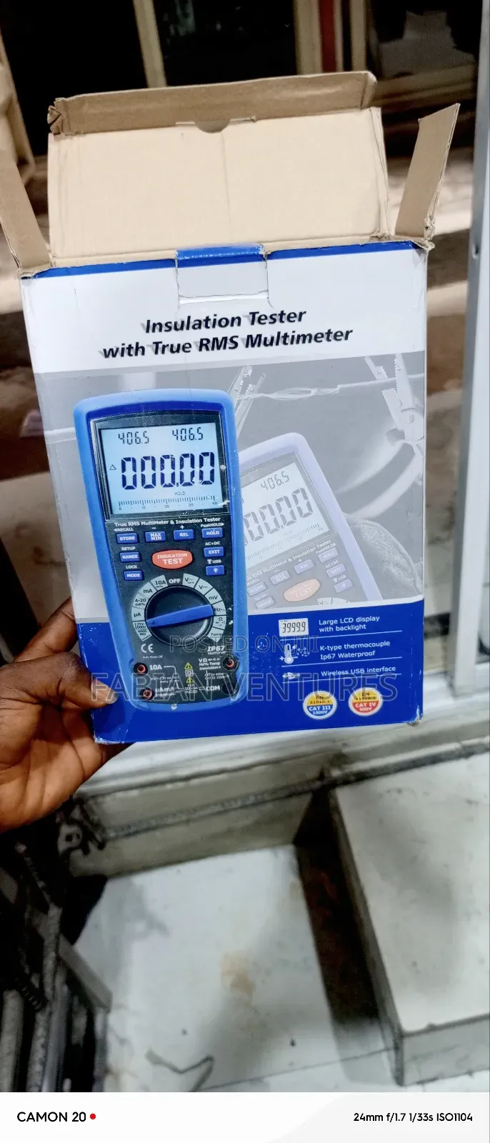 Insulation Tester With True RMS Multimeter