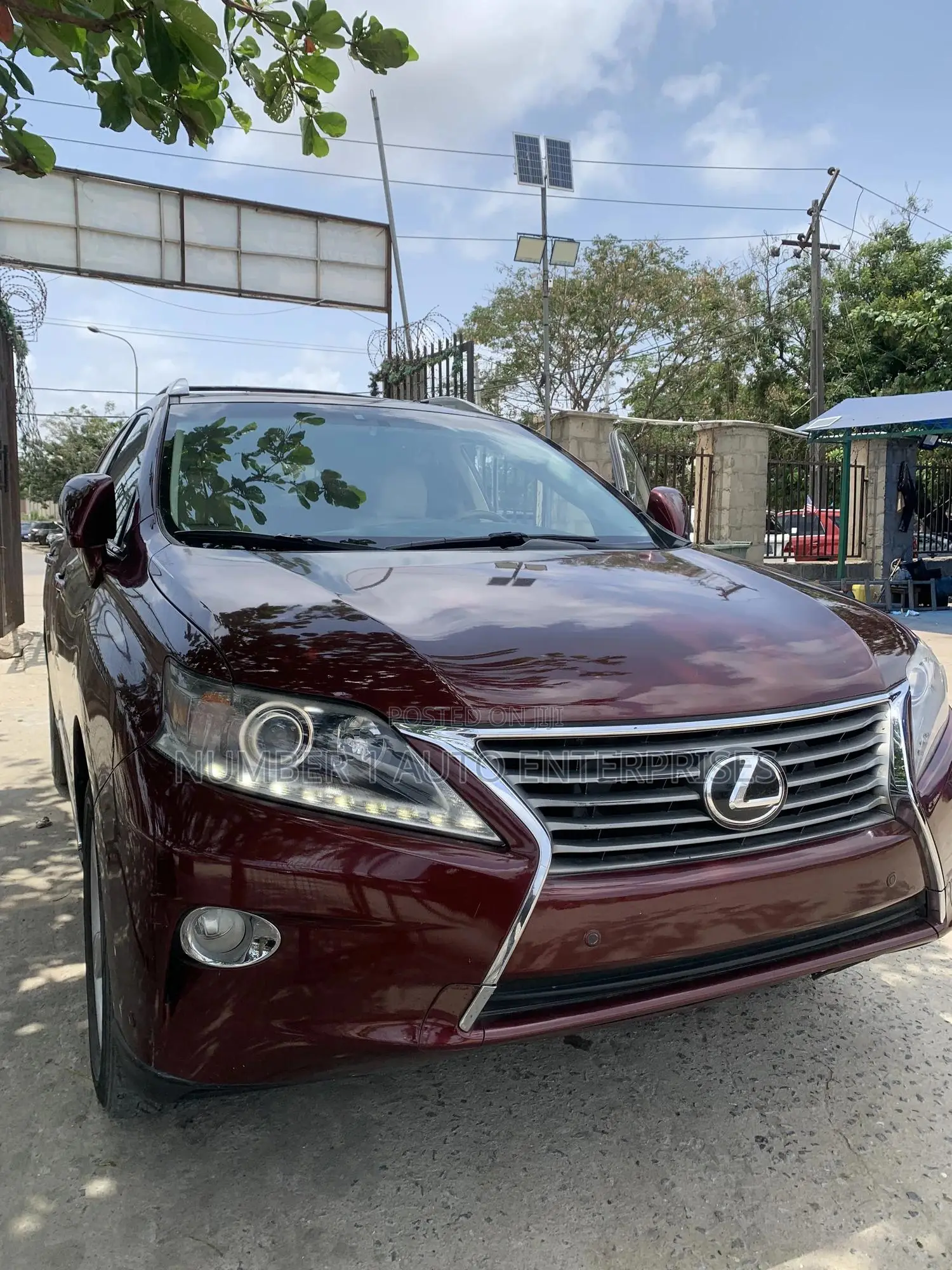Lexus RX 350 2013 Burgundy