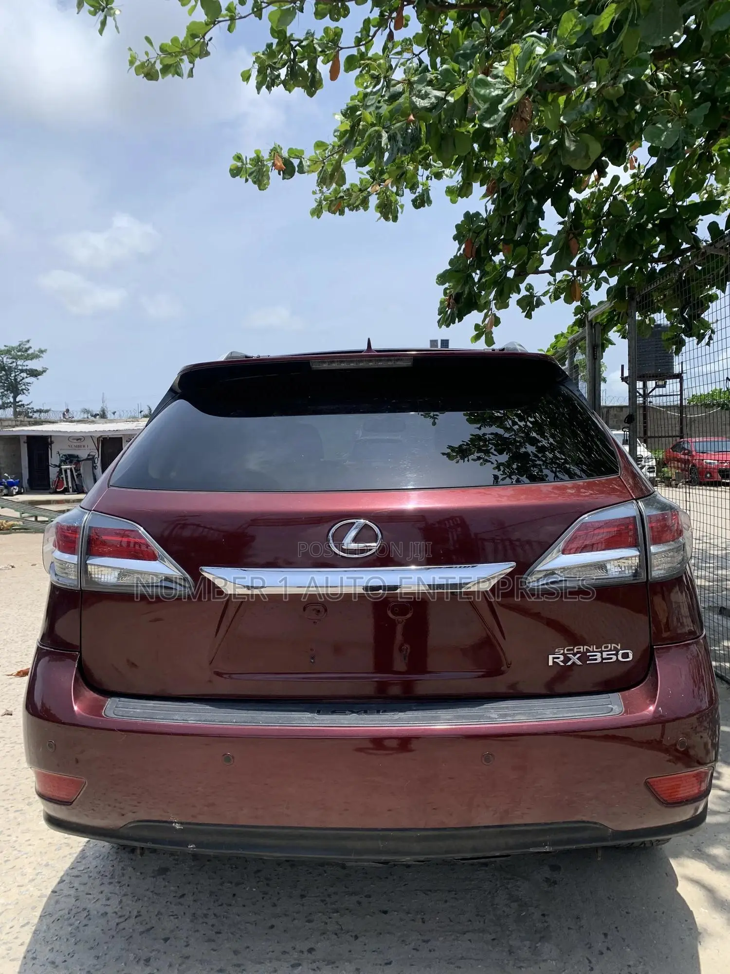 Lexus RX 350 2013 Burgundy