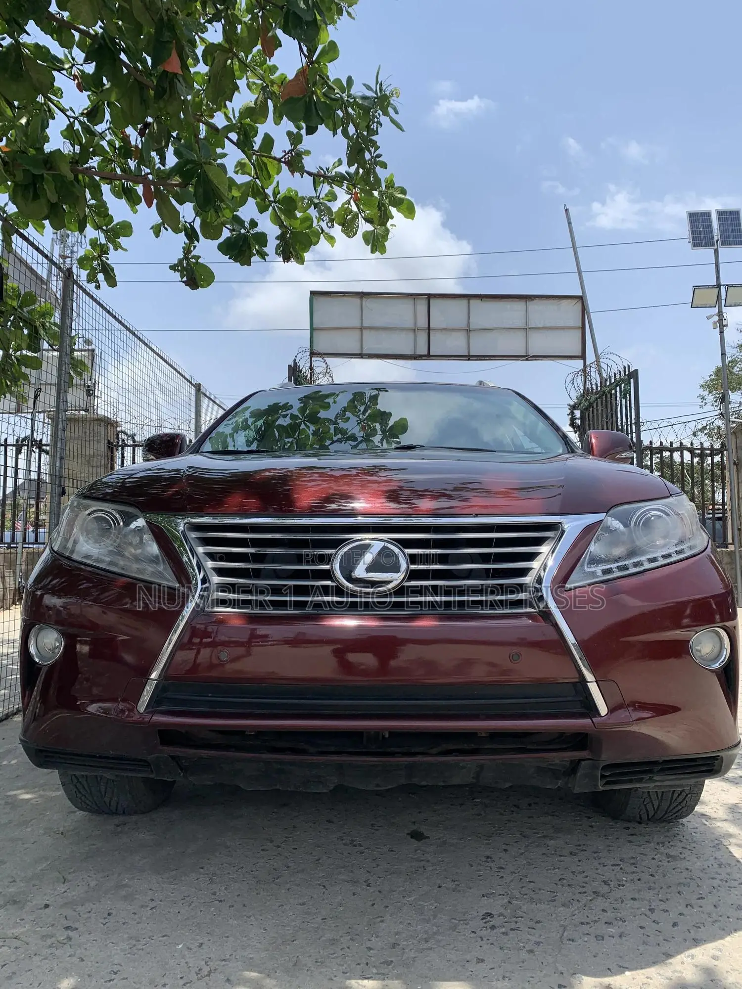 Lexus RX 350 2013 Burgundy