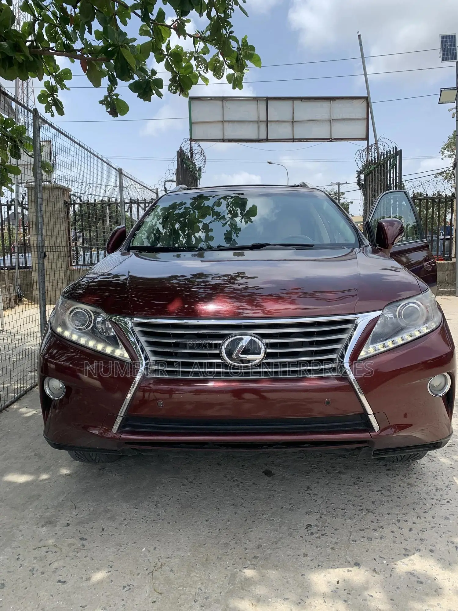 Lexus RX 350 2013 Burgundy