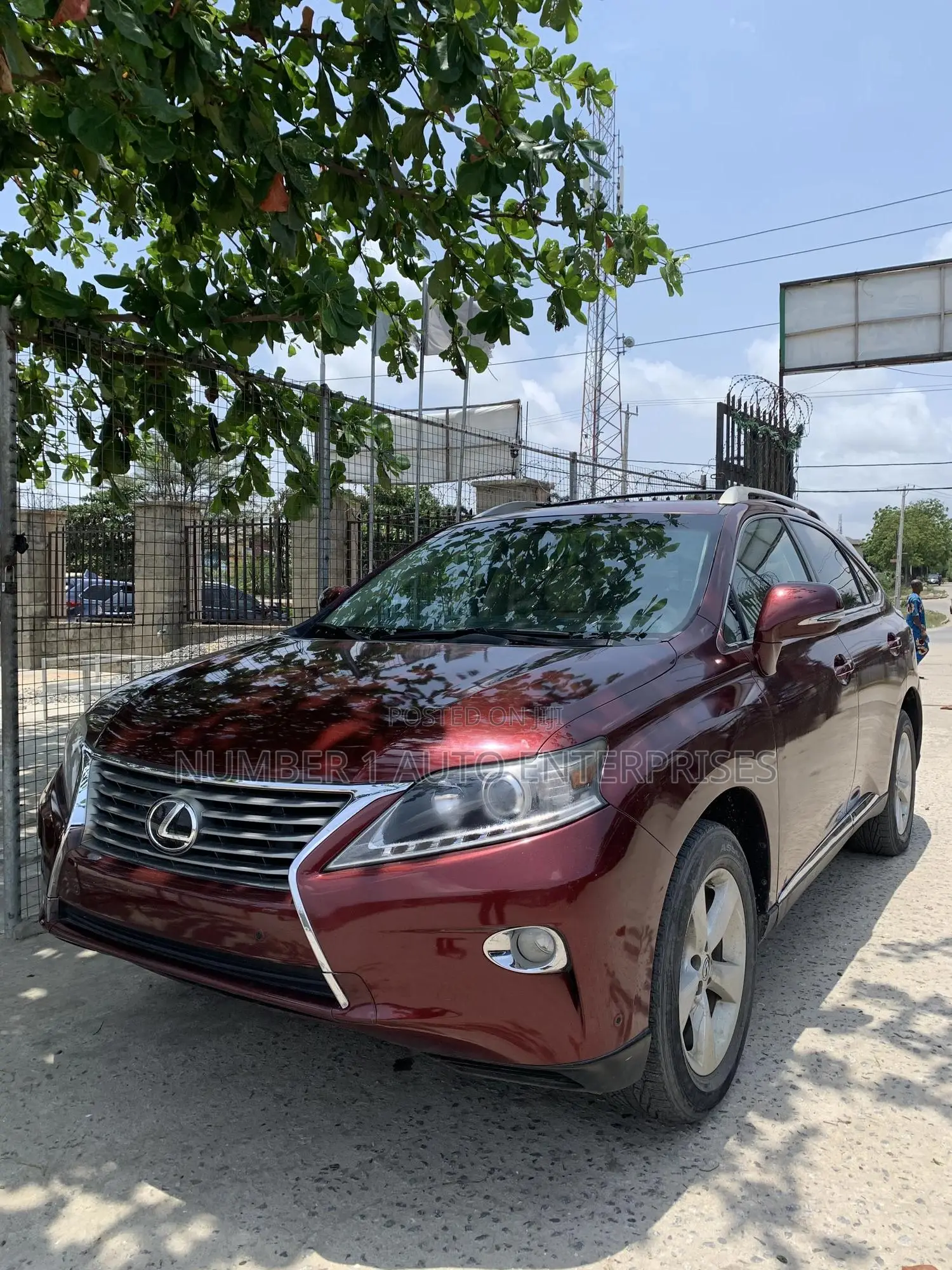 Lexus RX 350 2013 Burgundy