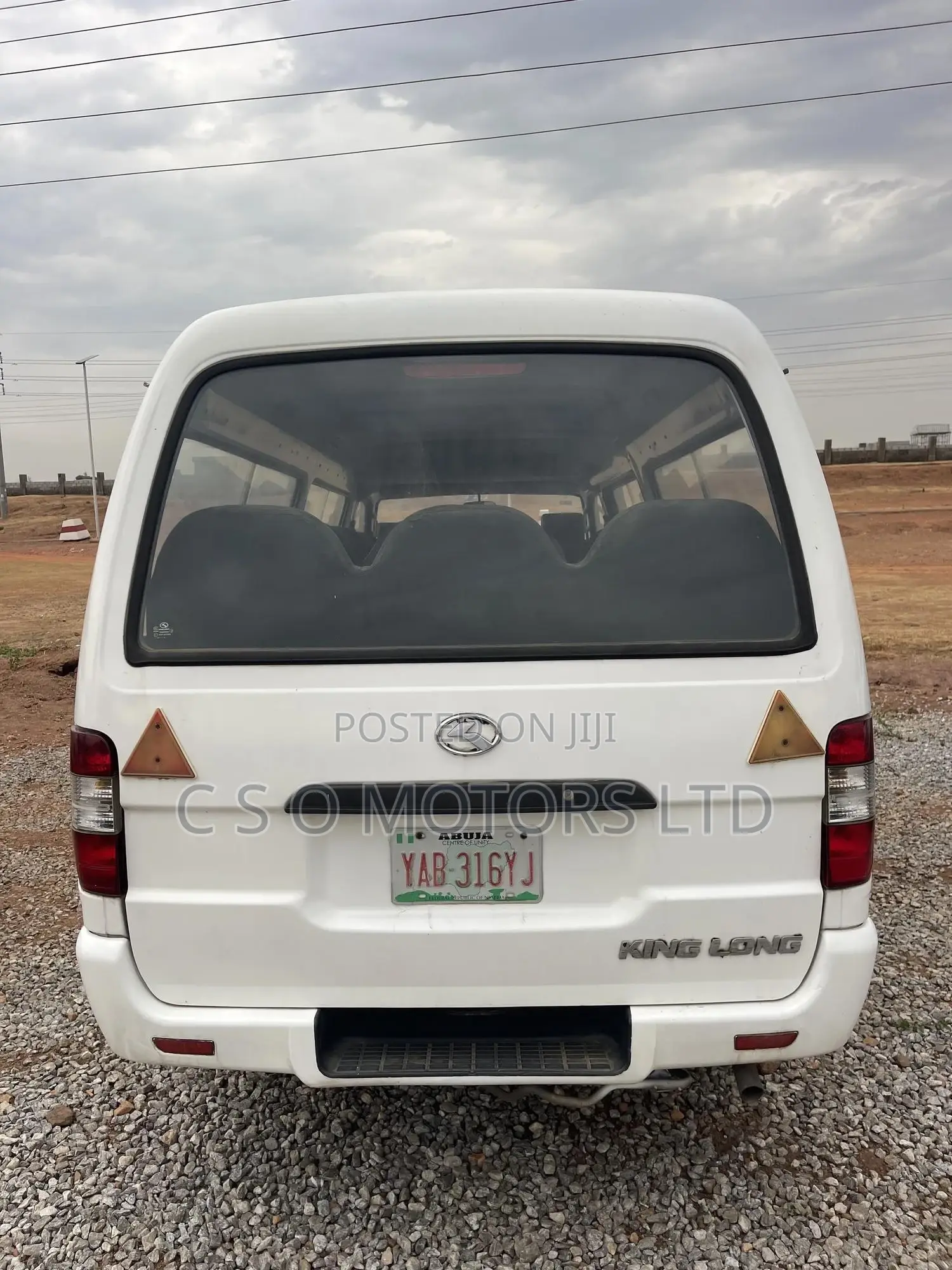 King Long Kingte School 2015 White