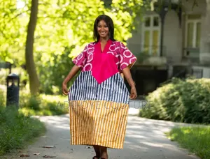 Photo - Elegant Ankara Boubou for Women – Stylish Comfortable