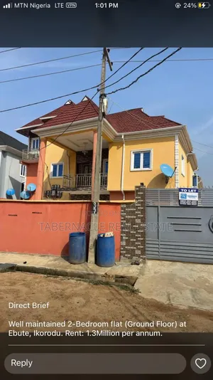 1bdrm Apartment in Ebute Ikorodu for rent