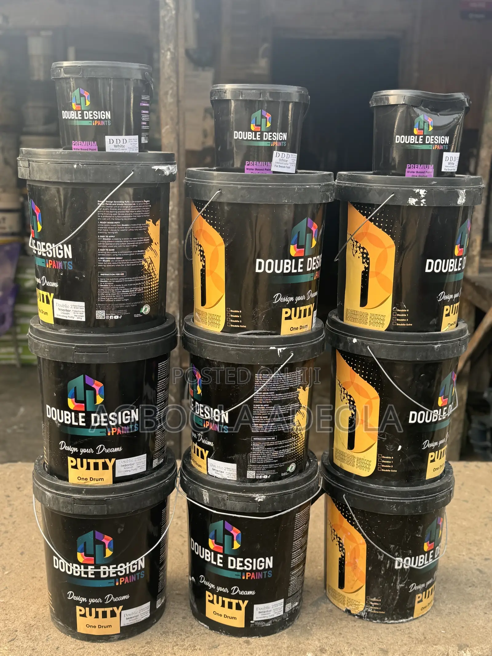 Double Design Screeding Putty