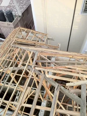 Duplex Roofing Wood Work