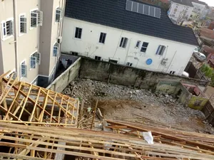 Duplex Roofing Wood Work