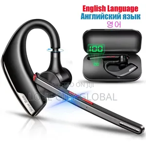 New Bee M51 Bluetooth Headset Wit Dual Mic Charging Case
