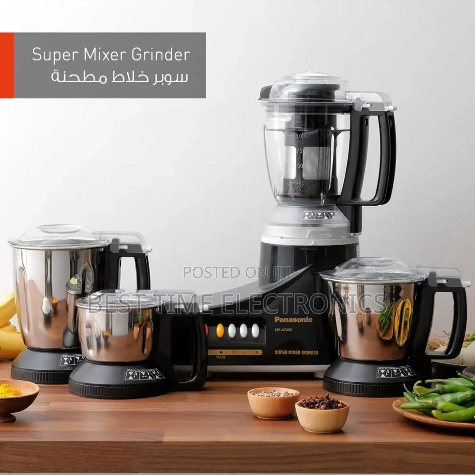 Panasonic Mixer Grinder (Mx+Ac400)