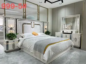 6by7 Imported Turkish Contemporary Family Bed With Dressing