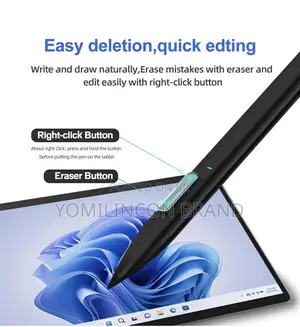 Slim Pen 2 for Microsoft Surface With 4096 Pressure, Eraser.
