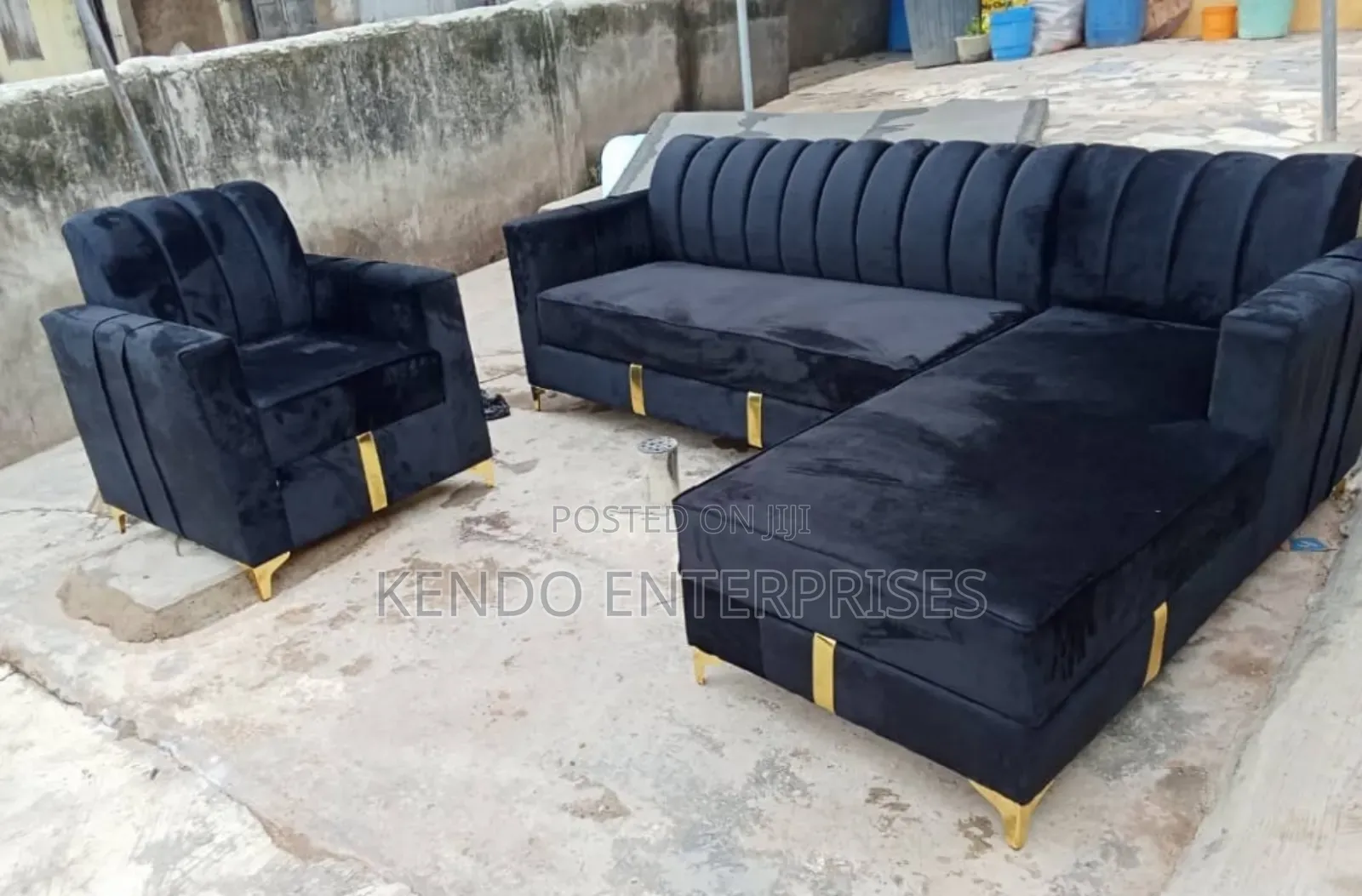Senior L-Shape Sofa Parlour Chair