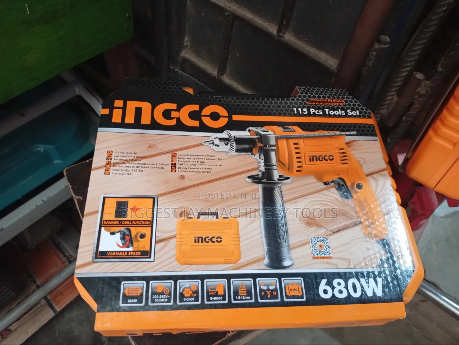 Drilling Machine and Accessories