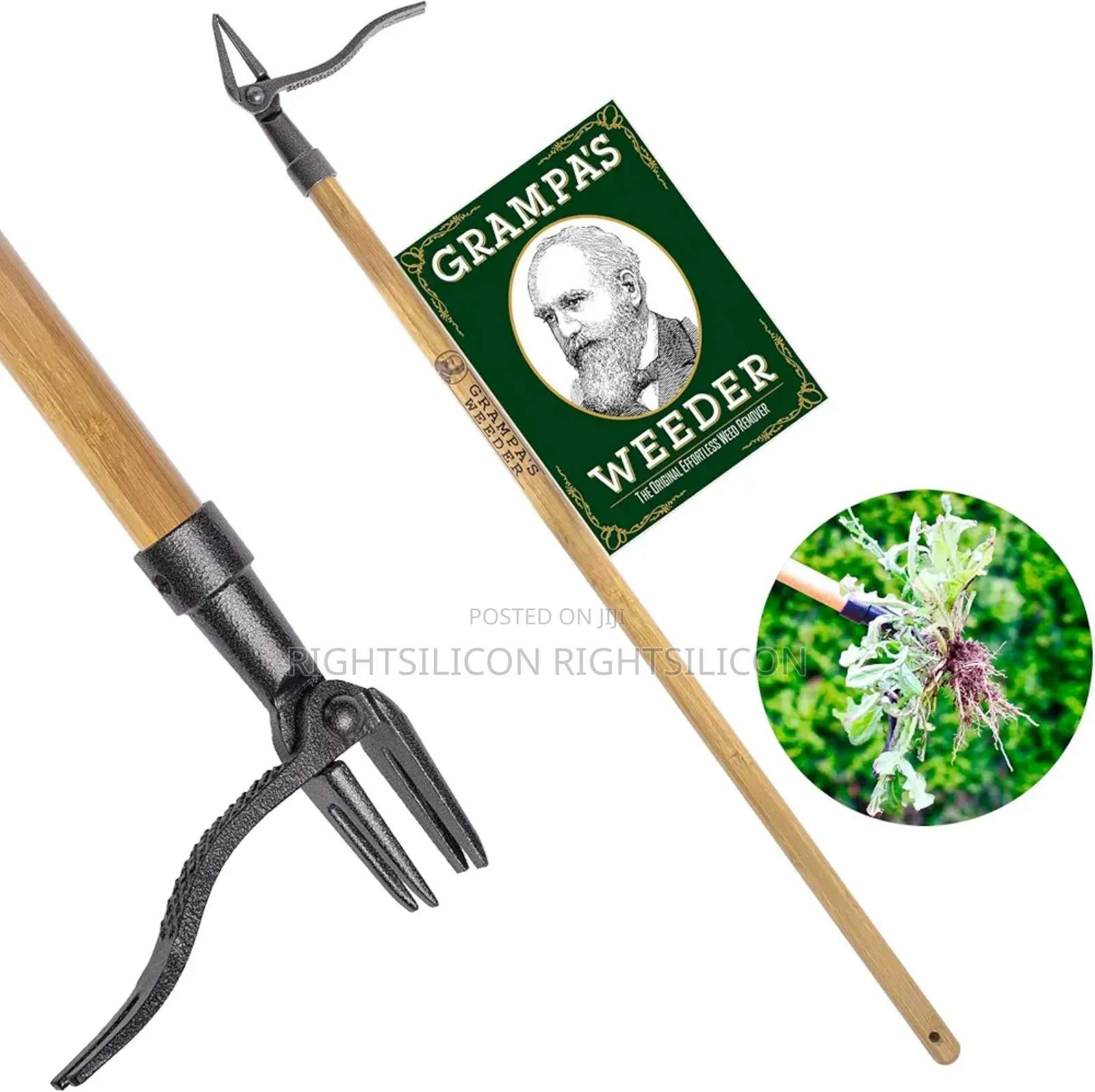 Usa Grampa's Weeder - The Original Stand Up Weed Puller