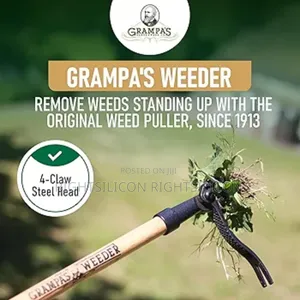 Usa Grampa's Weeder - The Original Stand Up Weed Puller