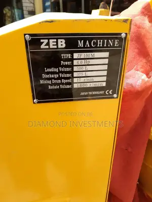 Concrete Mixer Heavy Duty 500l