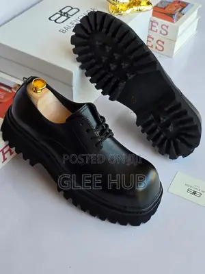 Chunky Matte Leather Shoes