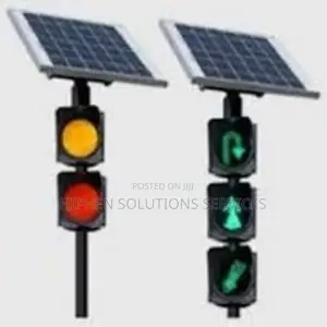Solar Traffic Light Pedestrian Crosswalks,