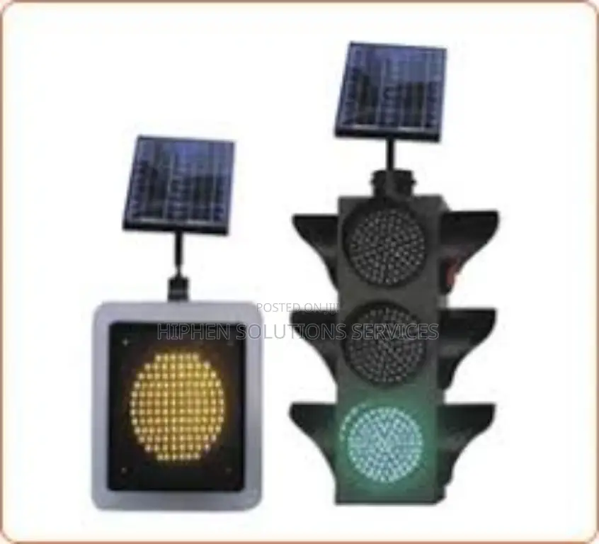 Solar Traffic Light Parking Lot Control