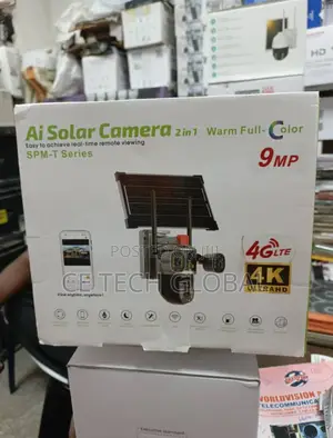 Triple- Lens Ai Solar PTZ Camera