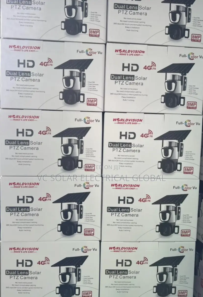 8mp Hd Dual Lens Solar Ptz Camera