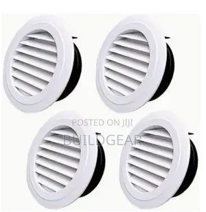 Circular Air Vent Grille With Louvers 3 Inches