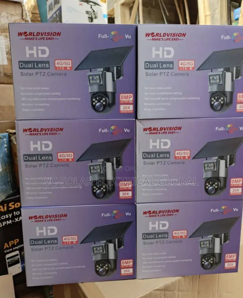 8mp Hd Dual Lens 4g/5g Solar Ptz Camera