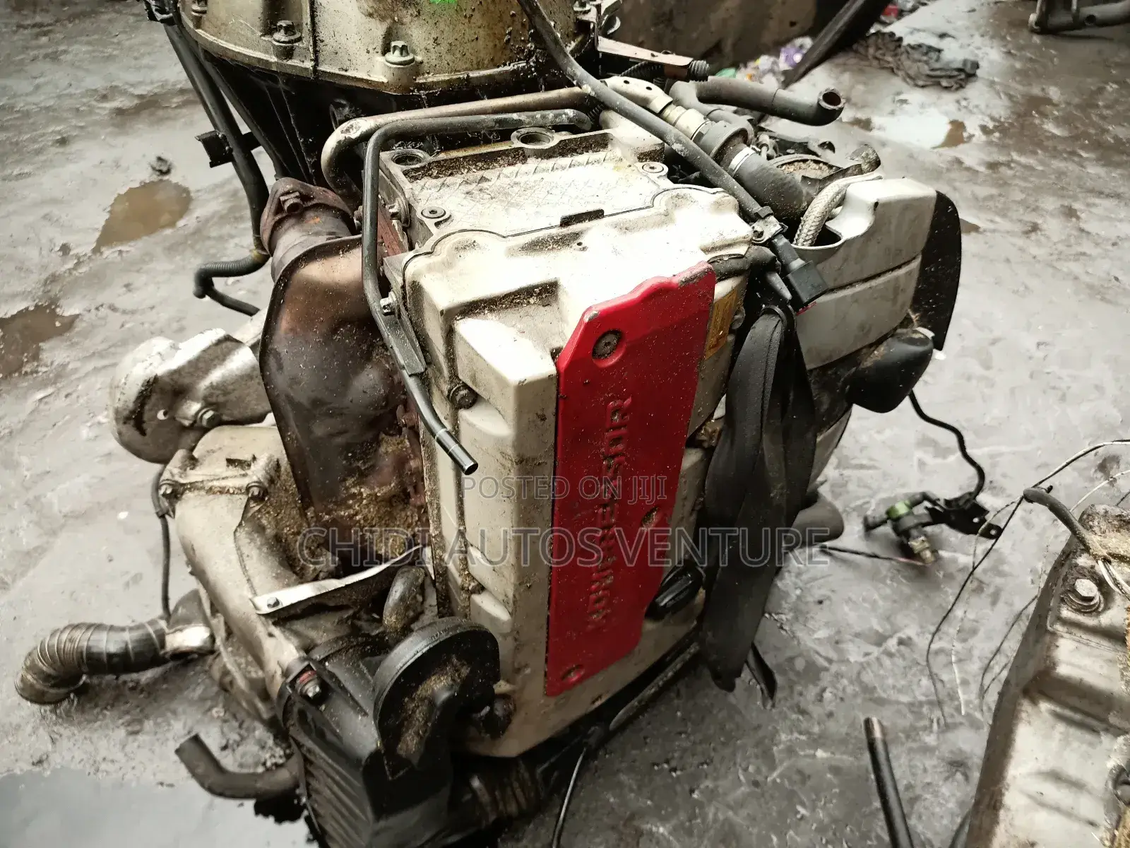 Complete Engine and Gear Box for C 230 Compressor