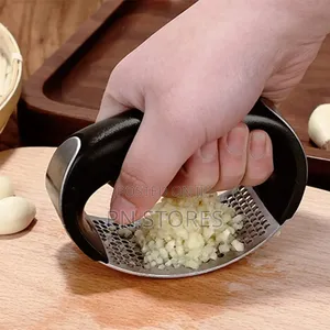 Stainless Steel Garlic Press Garlic Crusher