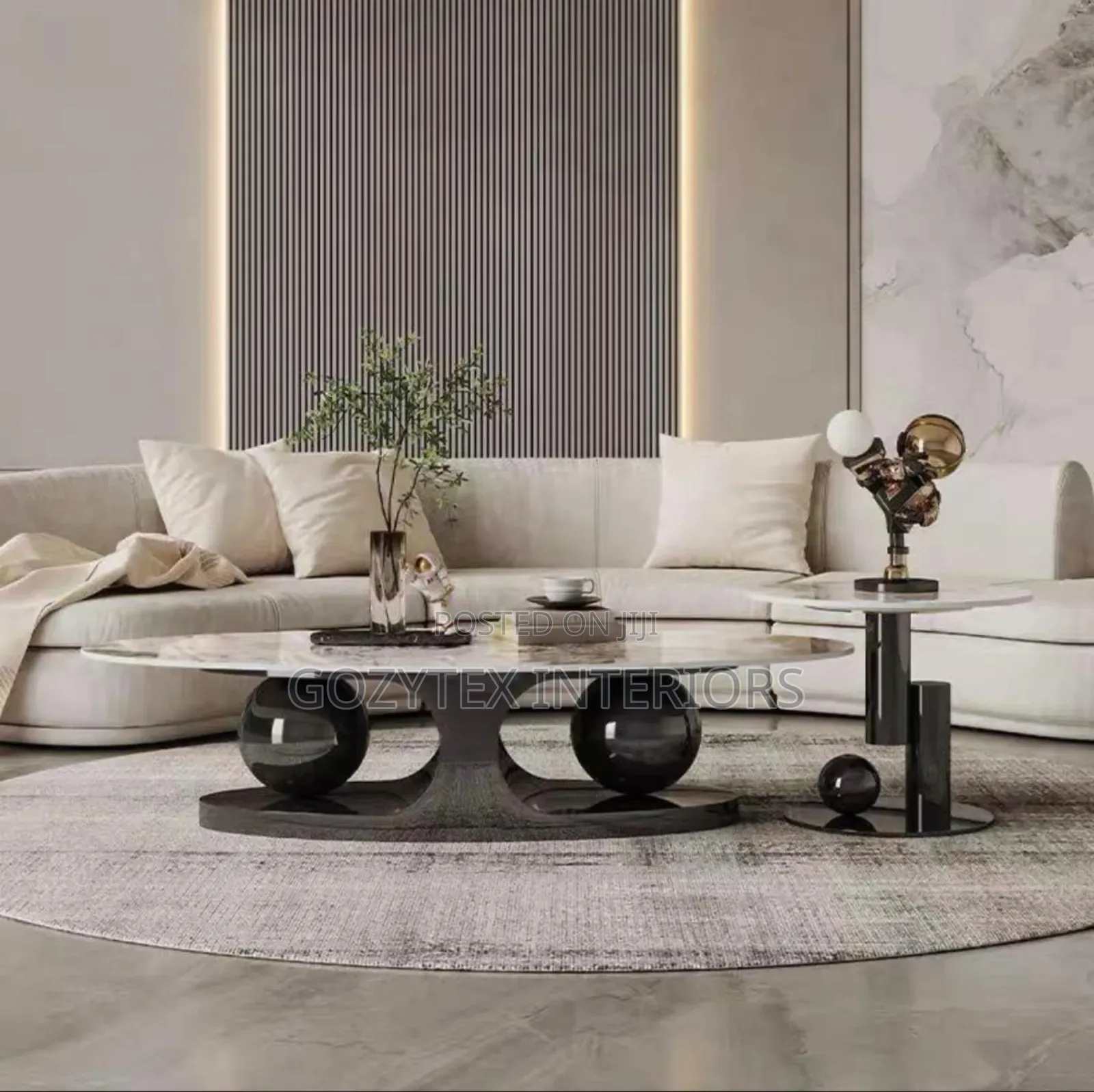 2in1 Marble Center Table