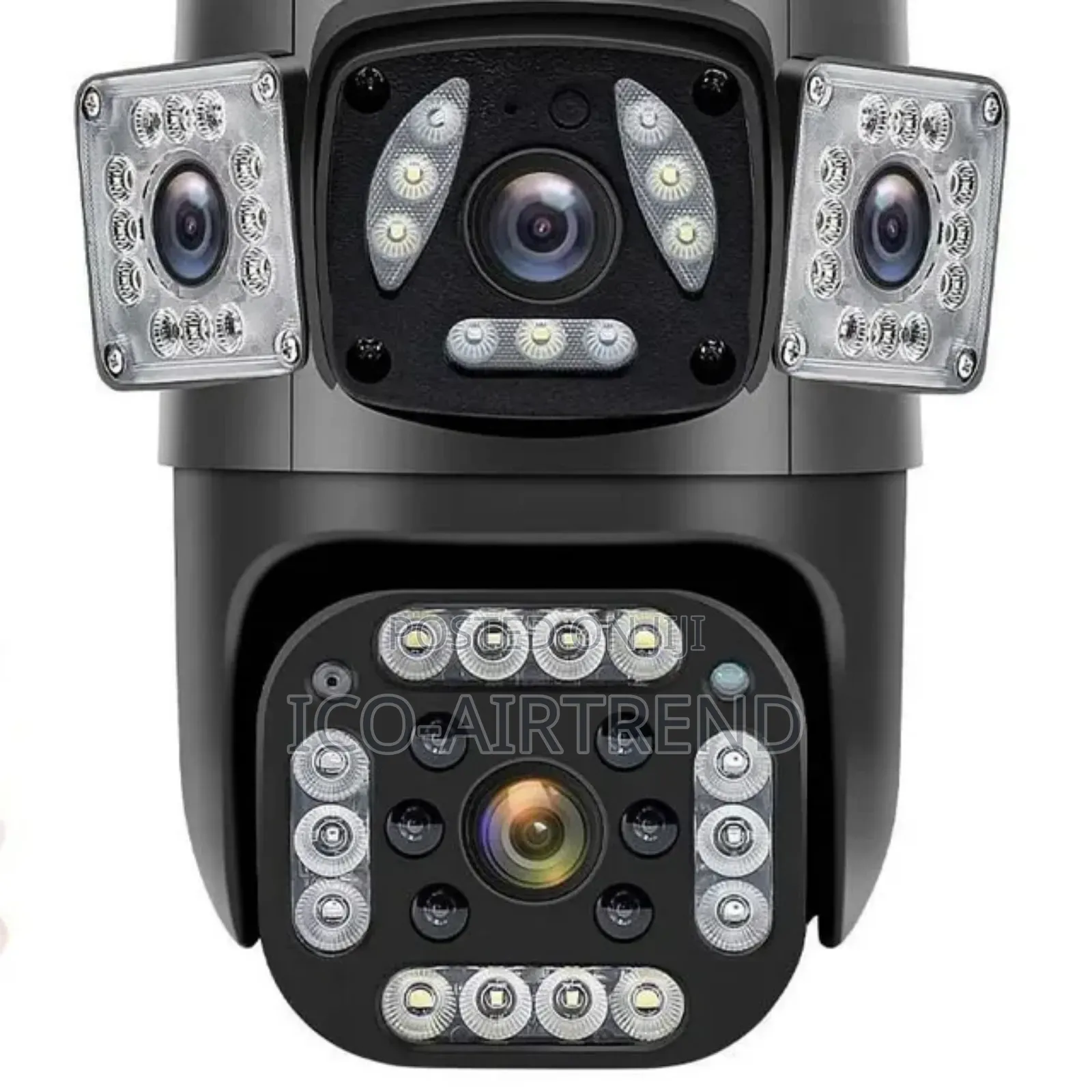 V380 Tri(3) Lens Solar 4g PTZ Camera