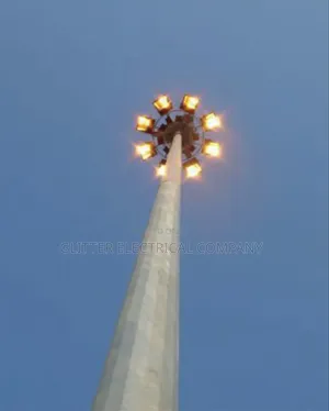 A Set Of 30 Meters Mask Tower Light And Pole For High Ways.
