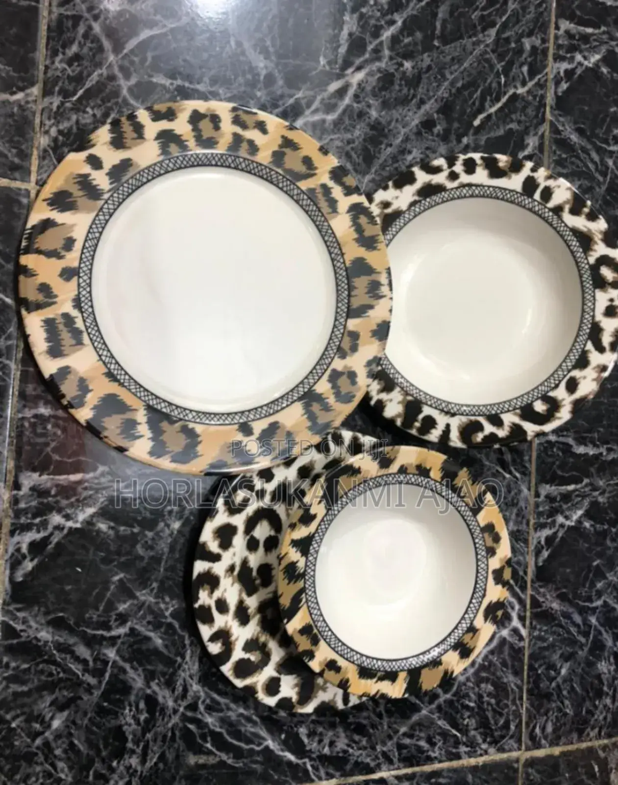 Quality and Turkey Flat Plate Side Plate Bowls 24pcs