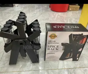 18pcs Jar Rotating Spice Rack