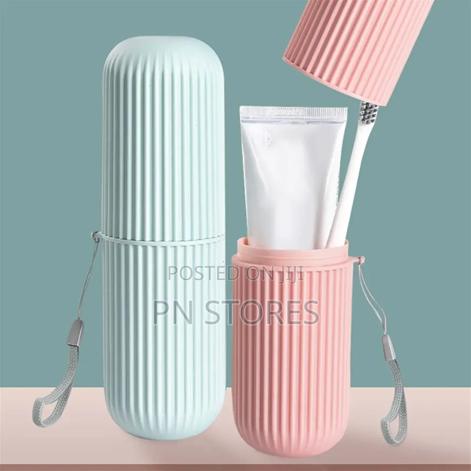 Portable Toothbrush and Toothpaste Holder