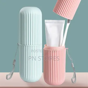Portable Toothbrush and Toothpaste Holder