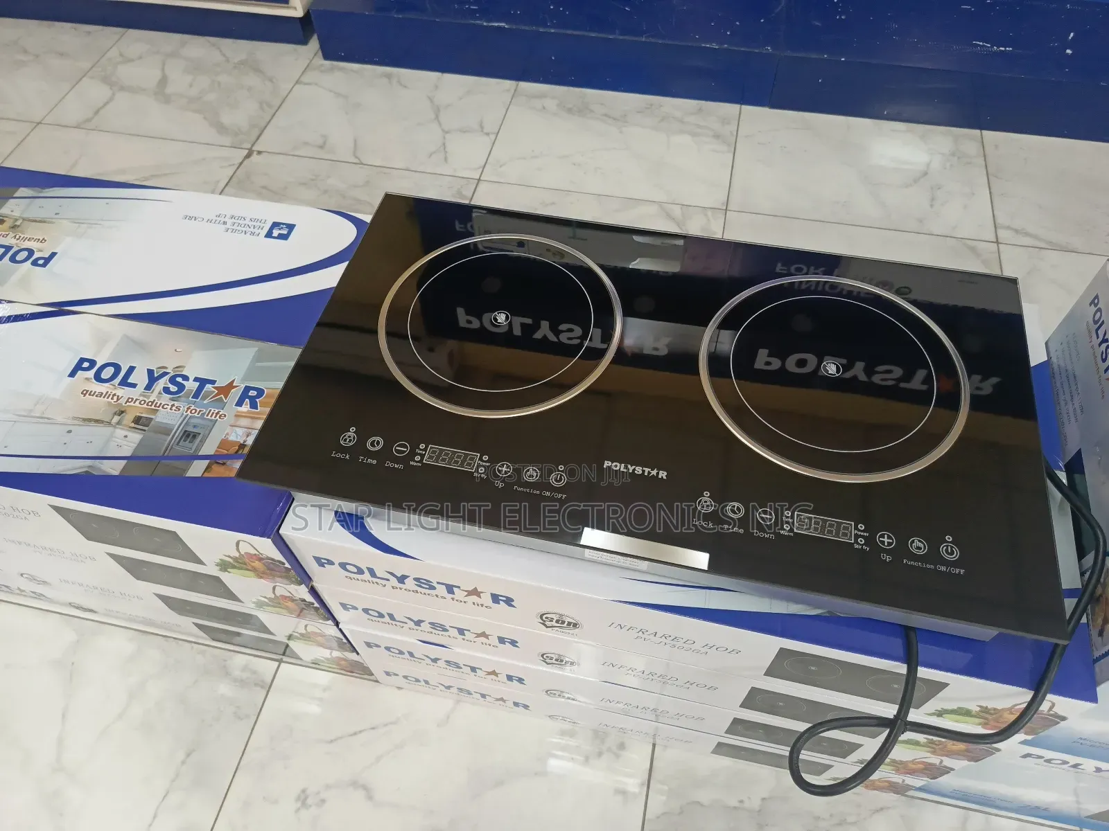 Electric Burner 2 Cooker Built-In