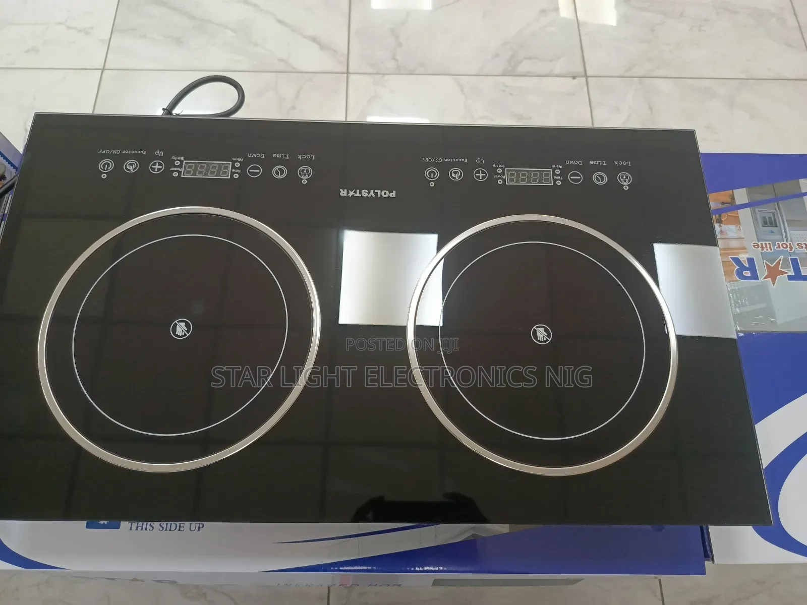 Electric Burner 2 Cooker Built-In