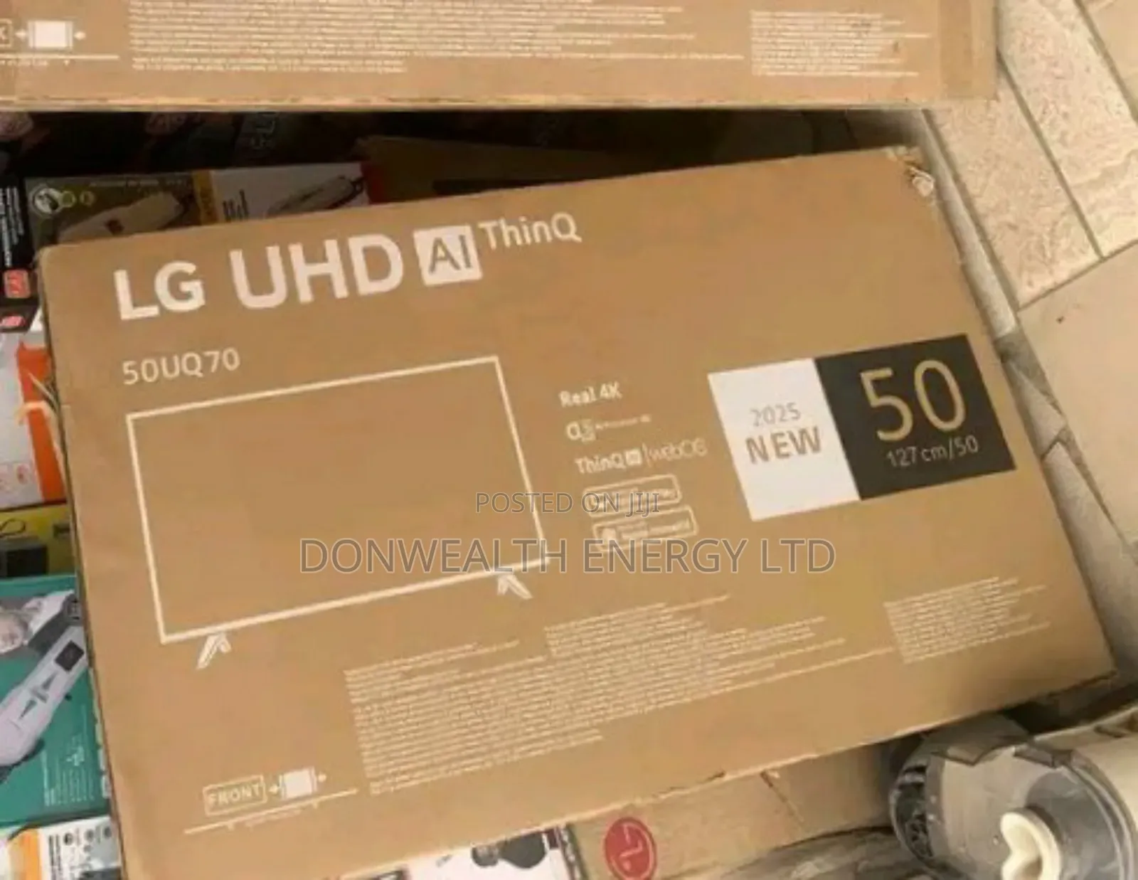 50" Original Lg Led, Internet Access Tv