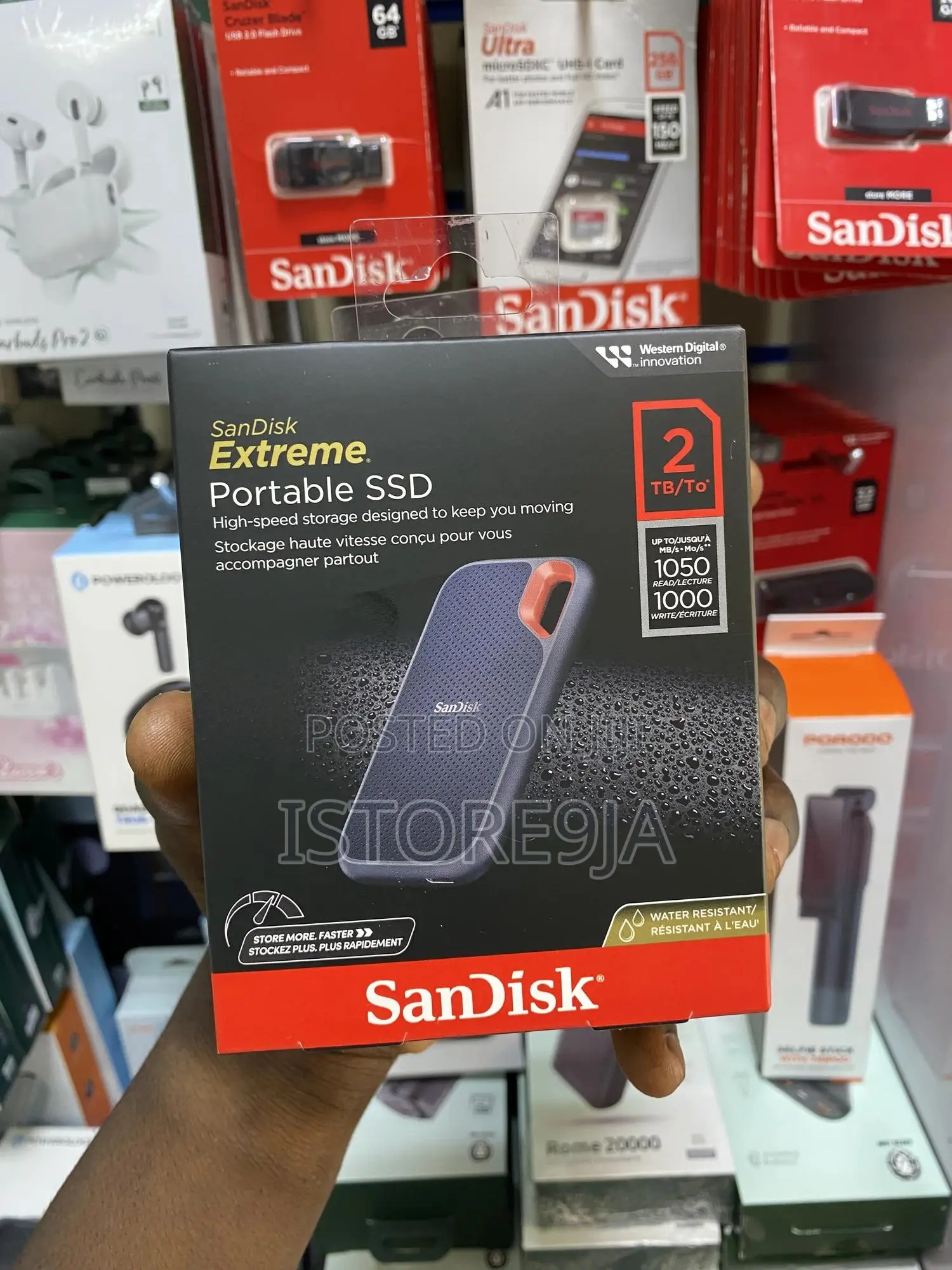 Sandisk Extreme Portable 2tb Ssd Hard Drive