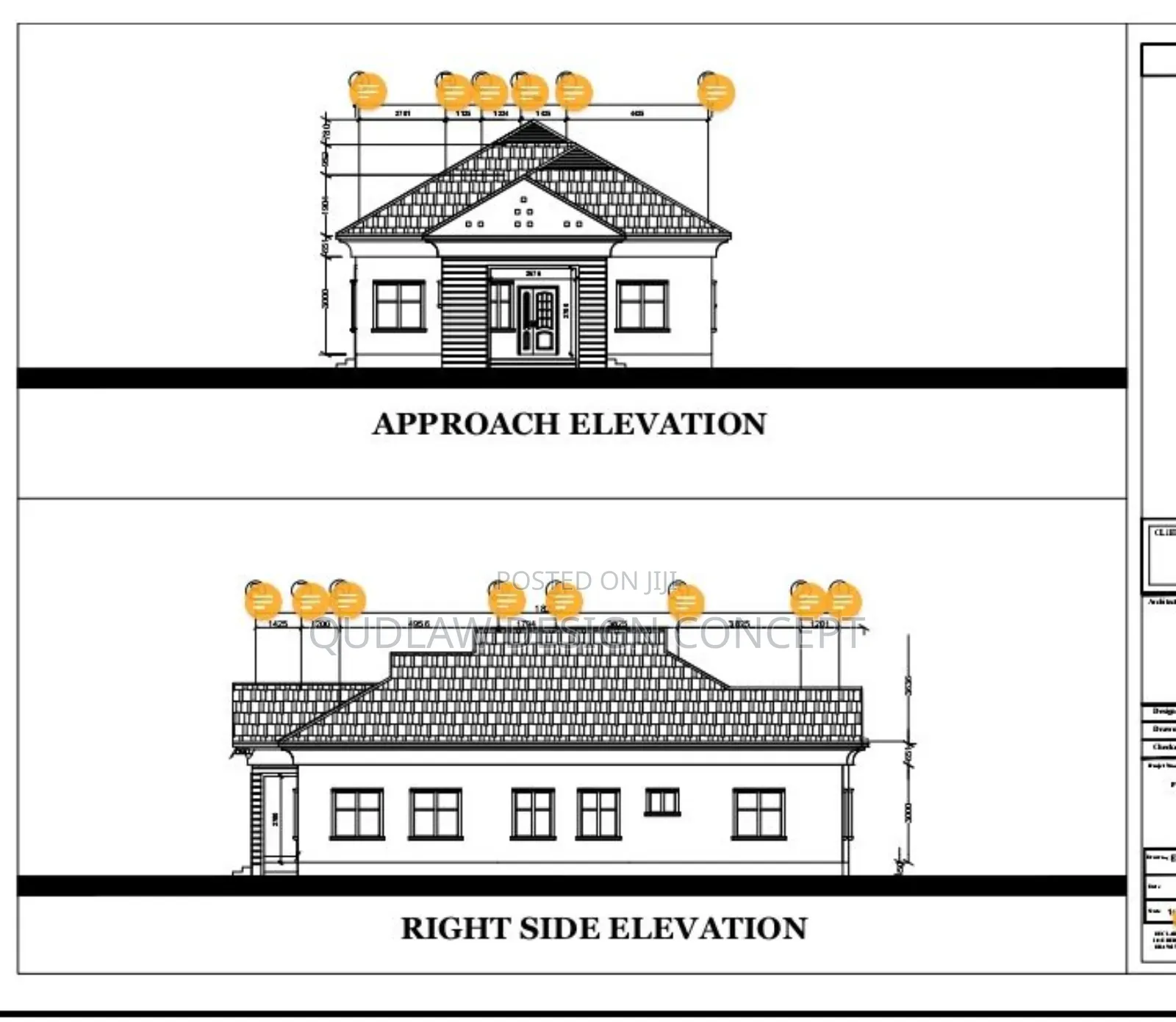 House Design ( Full Architectural Drawing)