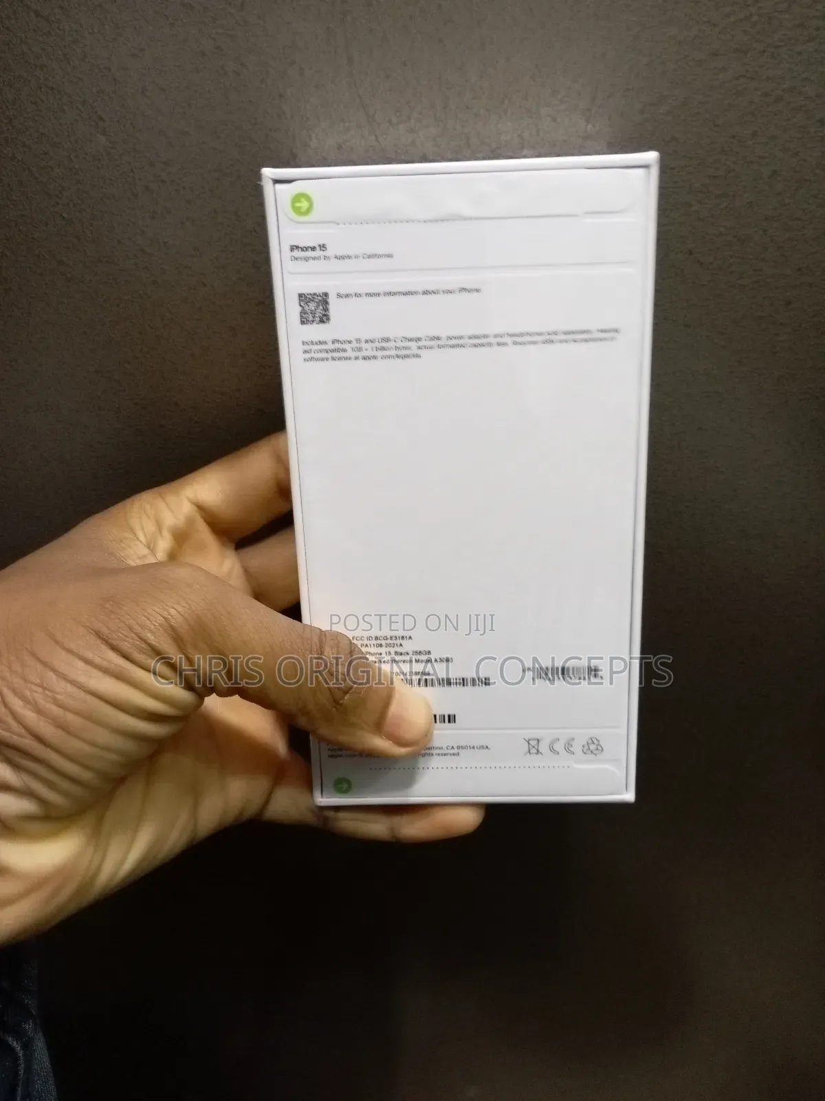 New Apple iPhone 15 256 GB Blue